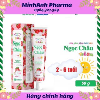 Kem đánh răng Ngọc Châu trẻ em (2-6 tuổi)