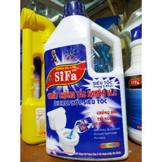 Chất chống tắc nghẽn w.c bồn cầu sifa 1,4kg