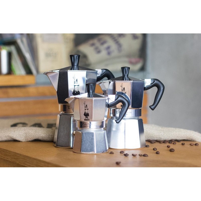 Ấm pha cafe Bialetti Moka Express 1/3/6 cups