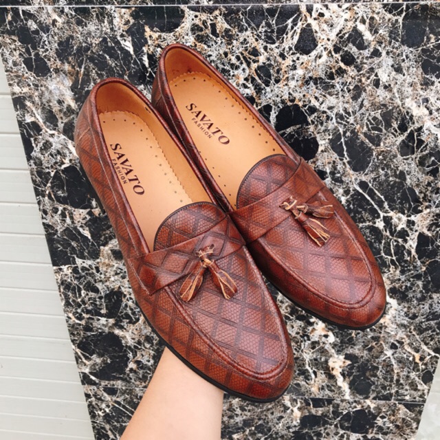 Giầy lười nam da cao cấp CHOINIS