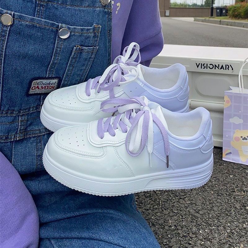 Giày Sneaker Đế Dày Thoáng Khí Màu Gradient Phong Cách Mới