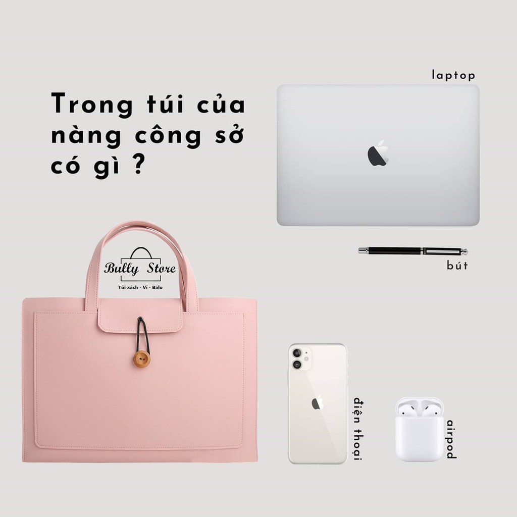 Cặp laptop công sở unisex (HÀNG SẴN)