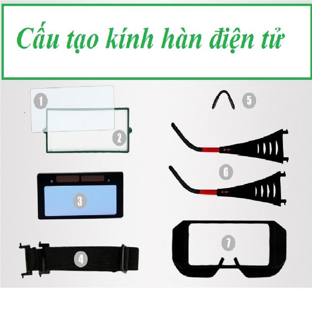 Kính hàn điện tử loại nào tốt,Kính hàn điện tử BIẾN ÁNH SÁNG, nhìn rõ khi hàn - Bảo hành 1 đổi 1Món quà UiGa