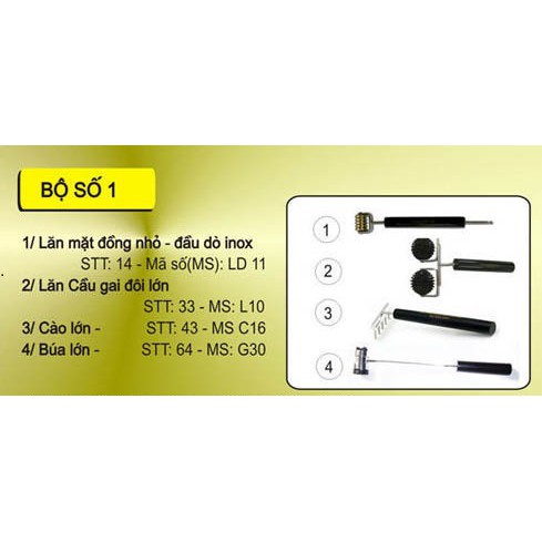 BỘ DIỆN CHẨN SỐ 1 4 MÓN