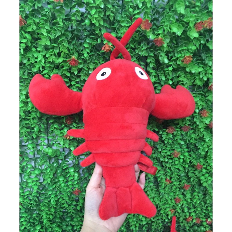 Túi đeo gấu bông con tôm càng 25cm