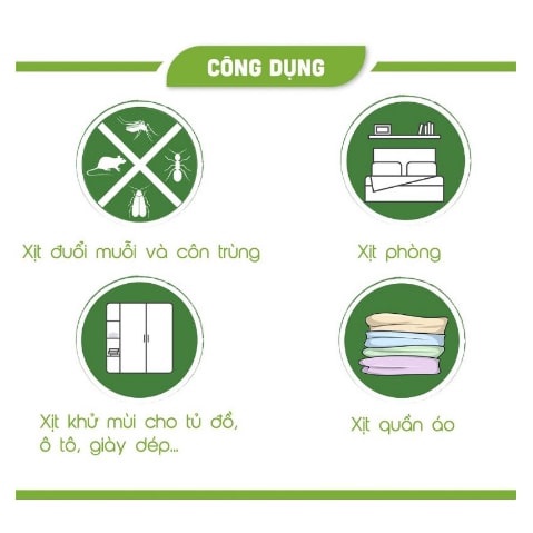 Xịt Côn Trùng Cho Bé KHÔNG Mùi HÓA CHẤT, 100% Thảo Mộc Combo tinh chất Sả Chanh, Bạc Hà đuổi muỗi côn trùng an toàn