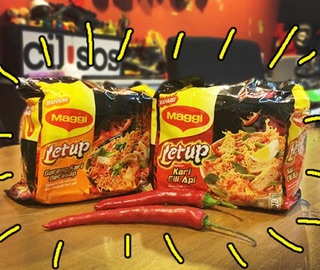 MAGGI LETUP 4 gói khô- mì ớt miếng🇲🇾