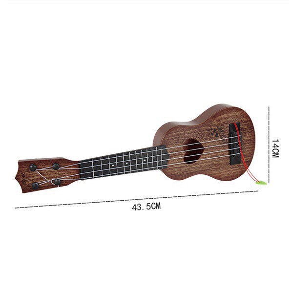 Đàn Guitar Ukulele 4 dây Mini Kiểu Cổ Điển Cho Bé - Phát Triển Khả Năng Âm Nhạc