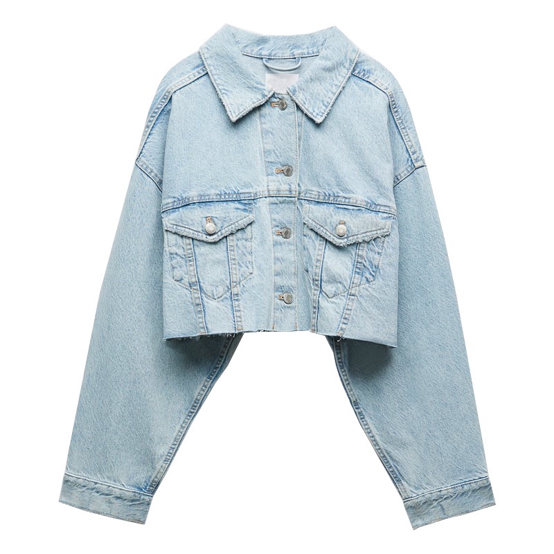 Morocco Zara jean crotop gấu buông Phong Cách Thời Trang Âu Mỹ