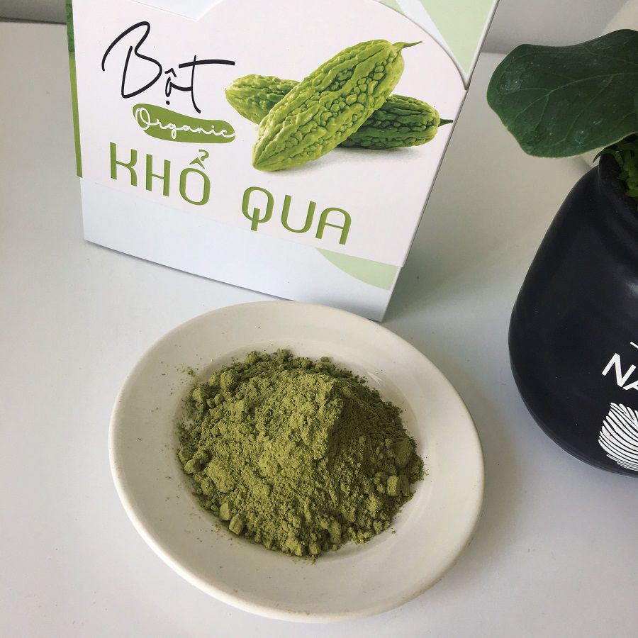 100gr BỘT KHỔ QUA RỪNG HỖ TRỢ GIẢM MỤN HANDMADE | BigBuy360 - bigbuy360.vn