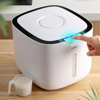 Thùng Đựng Gạo ECOCO Cao Cấp 5 - 10kg - Thùng Gạo Thông Minh, Chống Nước, Chống Ẩm, Mối Mọt Cao Cấp