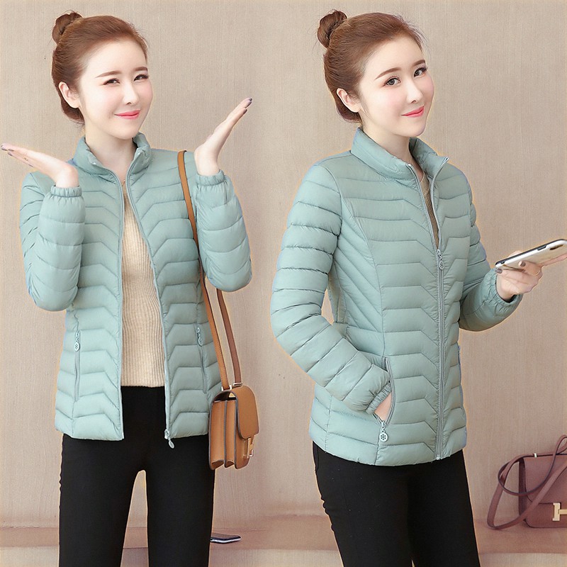 Áo khoác Phao Hàn Quốc chất Polyester cực đẹp