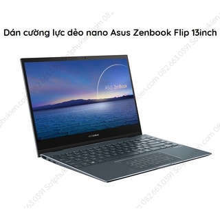 Dán cường lực màn hình Laptop Asus Zenbook Flip 13inch dẻo nano chuẩn 9H+ siêu bền bỉ, chống sứt mẻ, siêu trong suốt