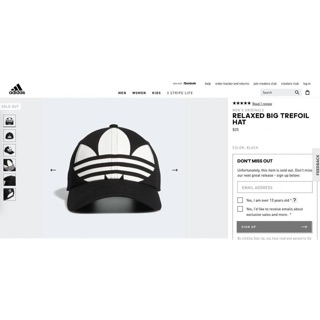Nón thể thao adidas