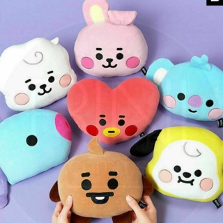Gấu bông BT21 BabyFlat Face Cushion
