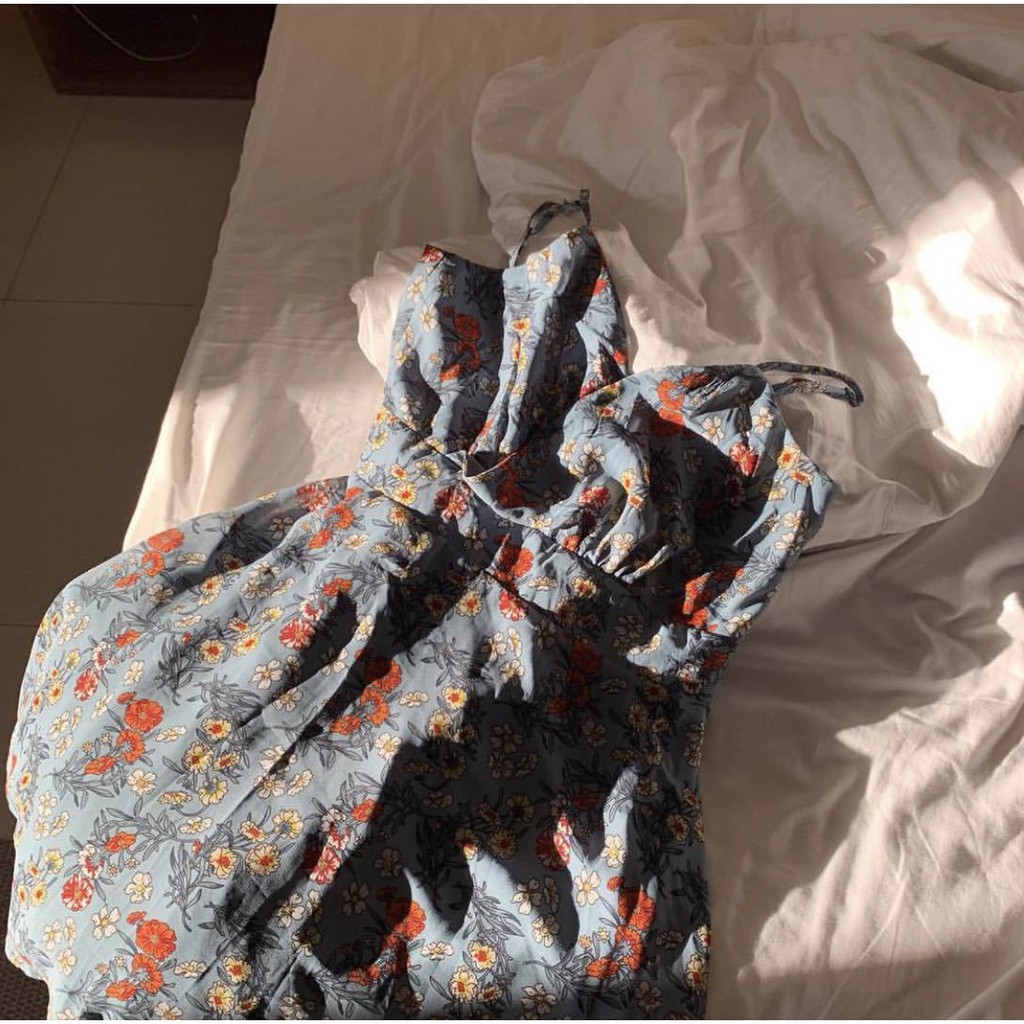 [𝐒𝐚̆̃𝐧 𝐇𝐚̀𝐧𝐠- 𝐅𝐫𝐞𝐞 𝐬𝐡𝐢𝐩] Váy Hoa Đi Biển, Váy Thời Trang Nữ V1 Họa Tiết Hoa Lá Nữ Tính Mát Mẻ | BigBuy360 - bigbuy360.vn
