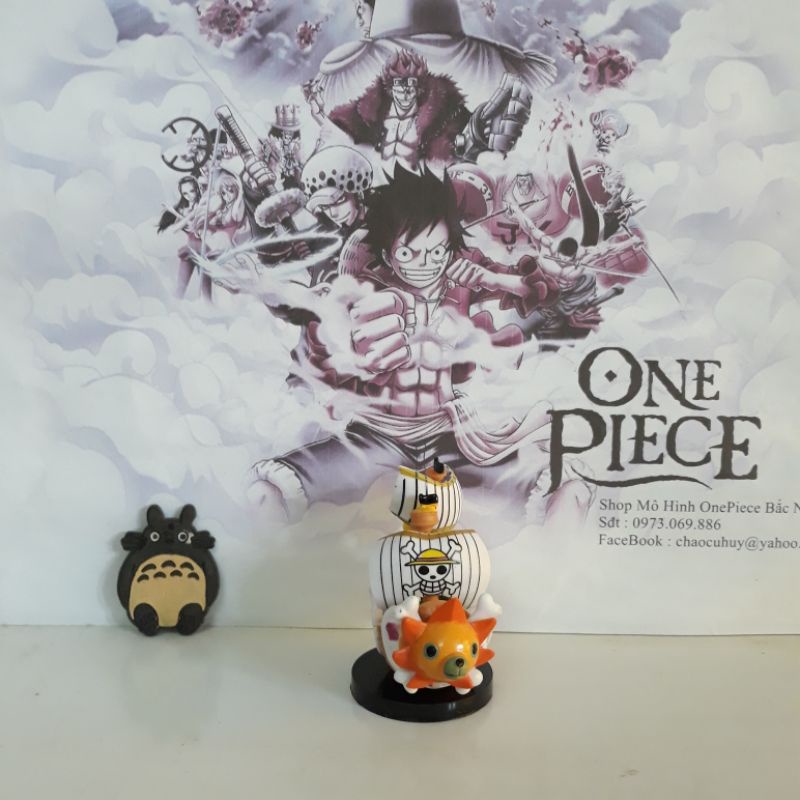 Mô Hình WCF   Thuyền Thousand Sunny OnePiece