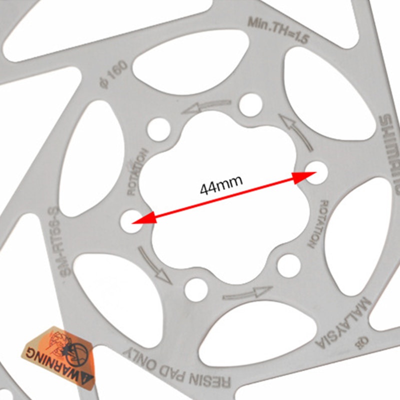 Đĩa Phanh Xe Đạp SHIMANO SM - RT56 160mm 180mm Chuyên Dụng