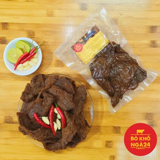 [Ăn là mê - ảnh thật] Bò khô ƯỚT Ngà24 100% từ thịt bò tươi