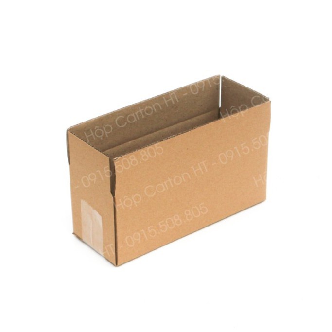 Combo 5 Hộp Carton Gói Hàng 25x10x10 Thùng Giấy Lớn Đựng Hàng Mỹ Phẩm 3 Lớp Dày Dặn - Hộp Carton HT