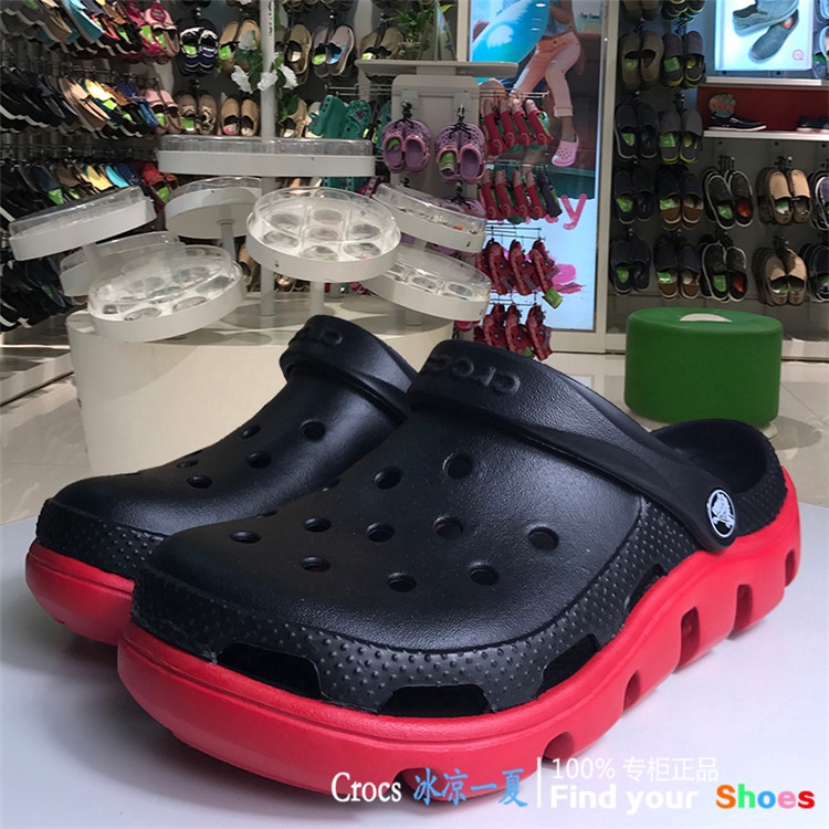 ✨Dép crocs đi biển thiết kế đục lỗ thoáng khí đế mềm chống sốc chống trượt nhanh khô dành cho nam nữ