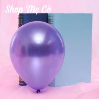 Set đồ trang trí sinh nhật tone tím bạc