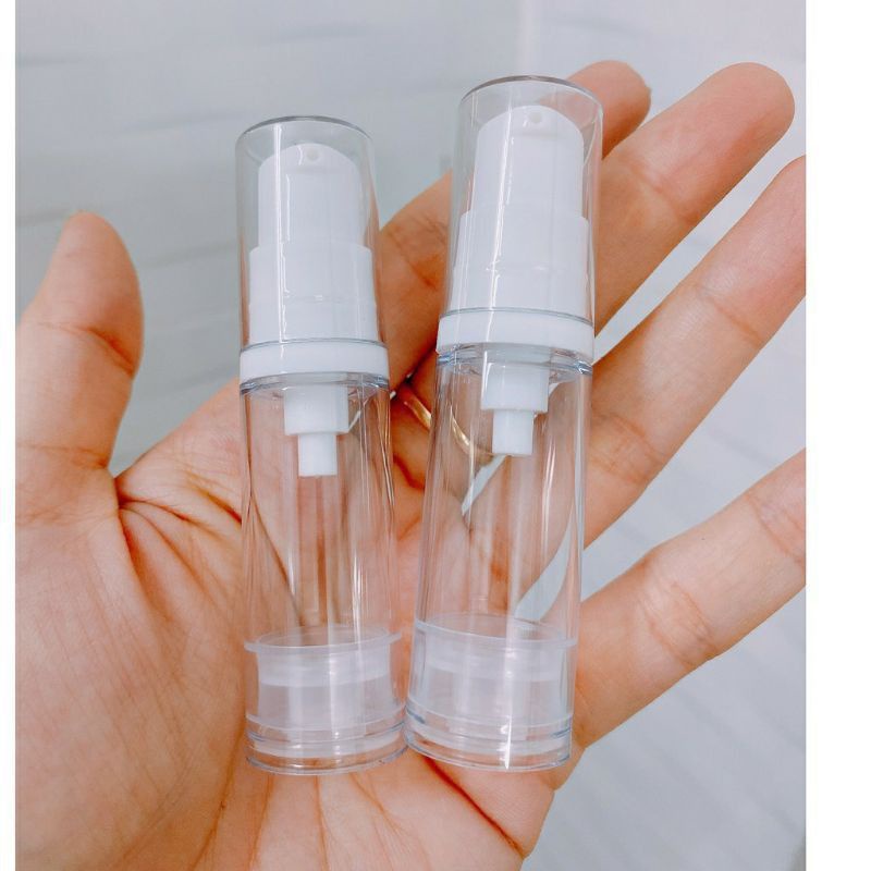 Chai Chiết Mĩ Phẩm ❤ GIÁ RẺ NHẤT ❤ Chai nhựa hút chân không xịt phun sương 5ml,10ml,15ml,30ml,50ml chiết mỹ phẩm .