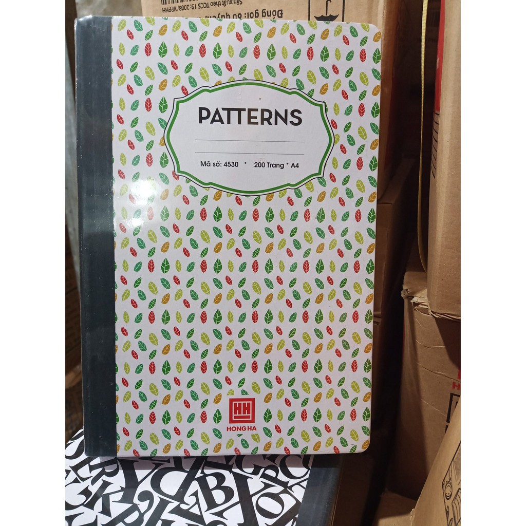 Sổ A4 Hồng Hà PATTERNS 200tr/260tr/300tr/360tr
