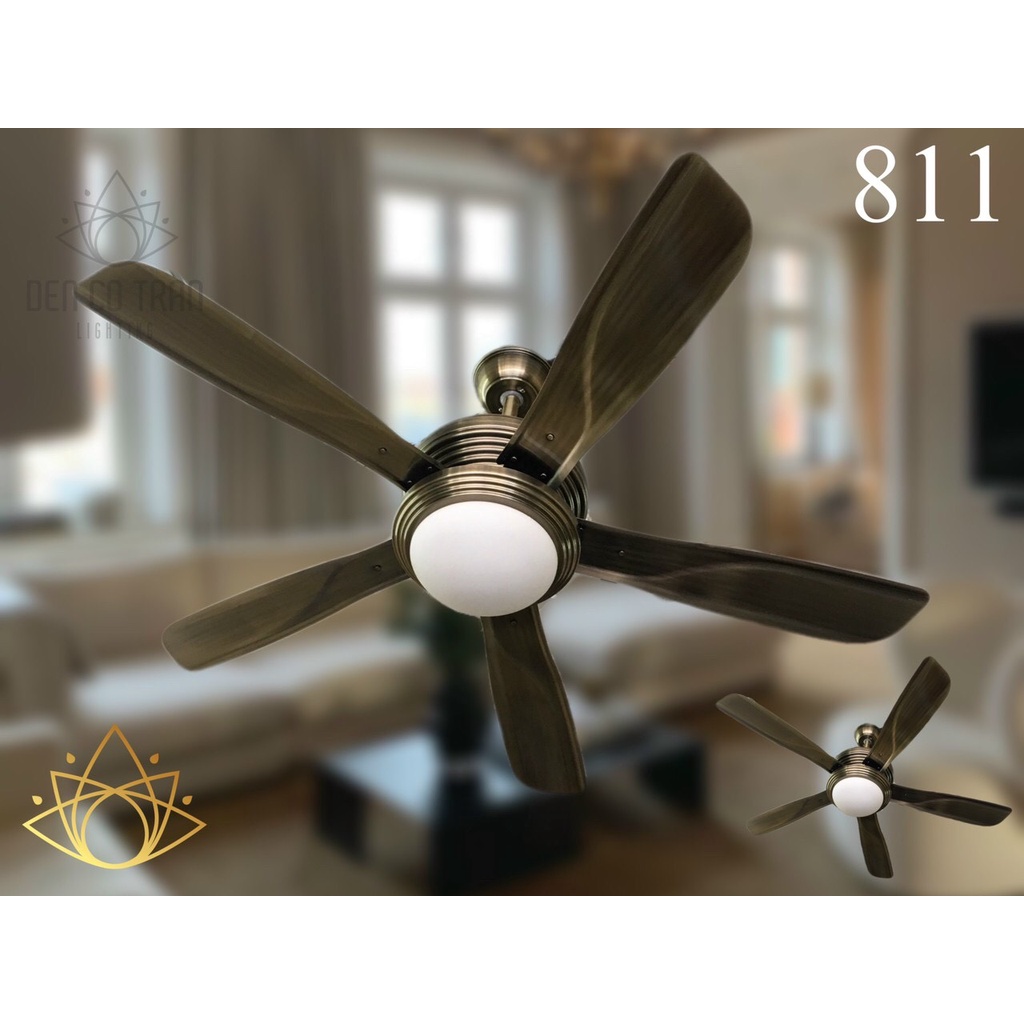 Quạt trần có đèn trang trí hiện đại,điều khiển 6 tốc độ gió,đèn led 3 màu ánh sáng,có bảo hành,đảo chiều hút ẩm mùa đông