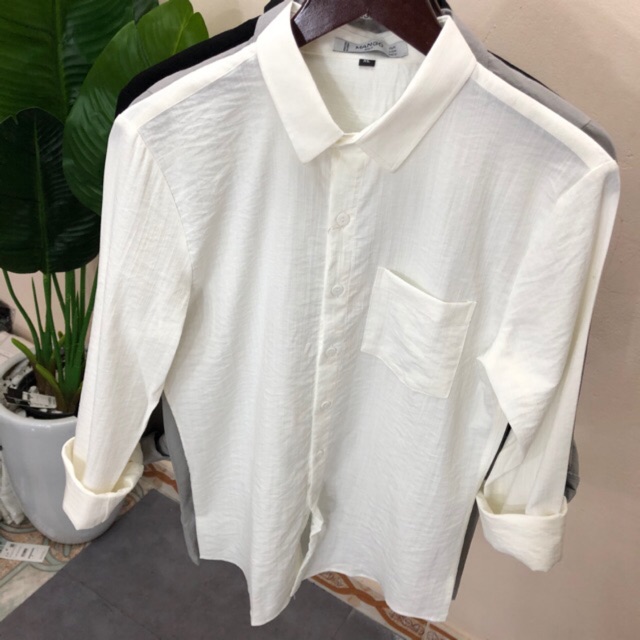 Sơ Mi Nam Đũi Dài Tay Cổ Bẻ Túi Ngực ,Áo Nam Dài Chất Mát Mặc Nhẹ ,Dáng Trẻ Trung Đẹp Chất Dày Dặn Co Giãn Nhẹ Không Co | BigBuy360 - bigbuy360.vn