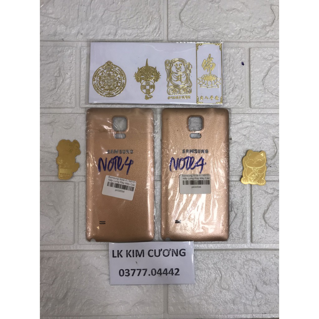 Nắp lưng samsung note 4