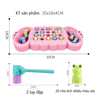 BỘ ĐẬP ẾCH CHO BÉ - ĐỒ CHƠI ĐẬP ĂN ẾCH - ĐCĐE
