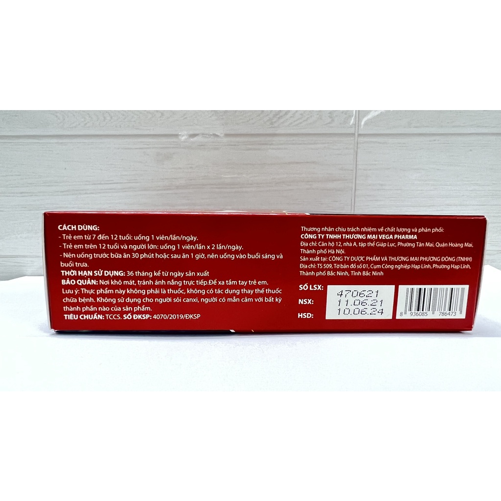 Calci nano tảo biển đỏ.bổ sung vitamin d3 mk7 d3k2 giúp phát triển chiều cao,xương răng chắc khỏe.suckhoechomoinha