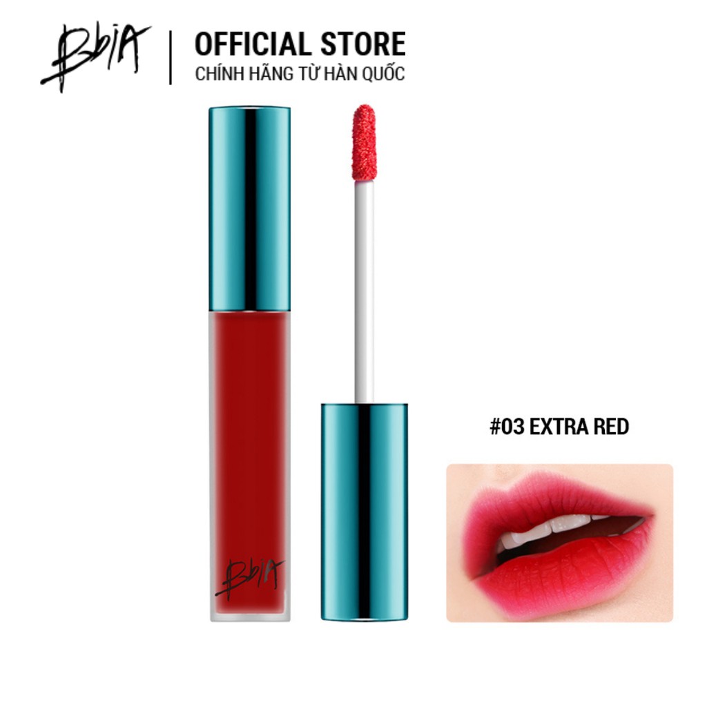 Son kem lì Bbia Last Velvet Lip Tint Version 1 (5 màu) 5g - Bbia Official Store | Thế Giới Skin Care