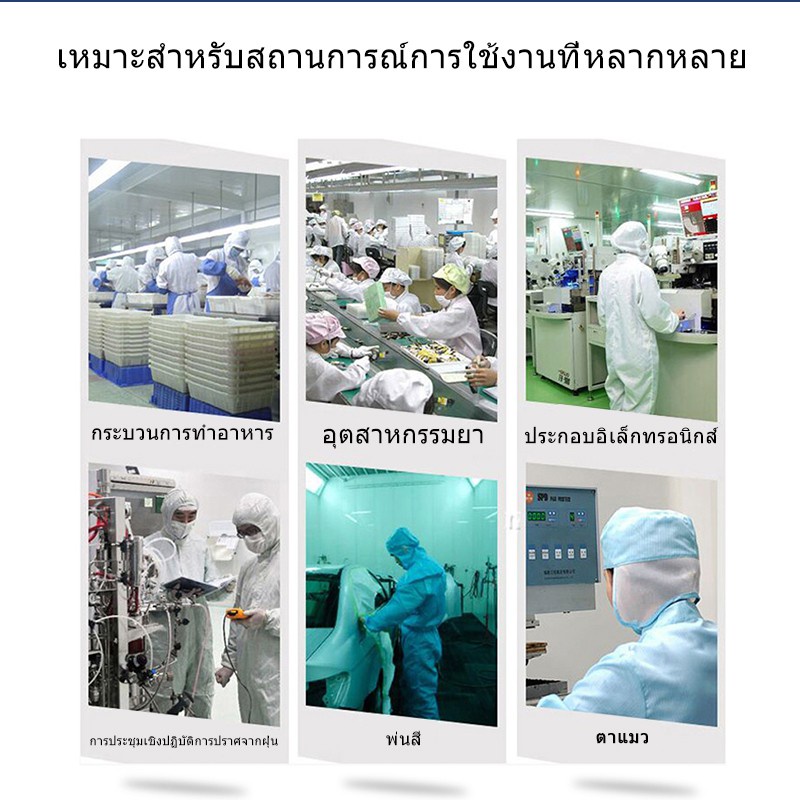 Bộ Đồ Bảo Vệ Chống Tĩnh Điện Chống Bụi Hóa Chất ESD Phù Hợp Với Áo Sơ Mi Hóa Học