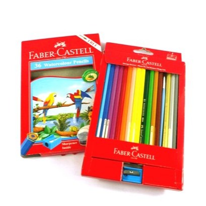 Màu Sắc (Hàng Mới Về) Bút Chì Màu Nước Faber Castell 12-24