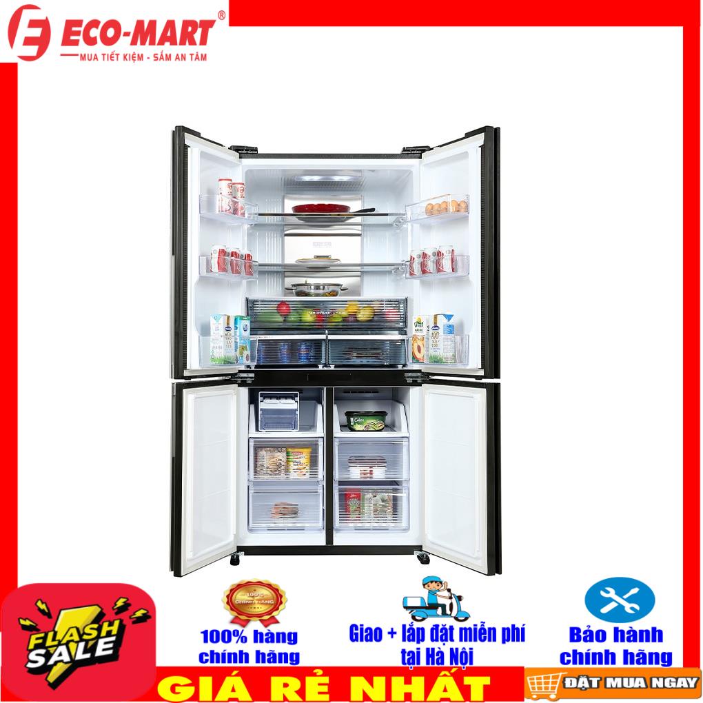 Tủ lạnh Sharp Inverter 572 lít SJ-FX640V-SL