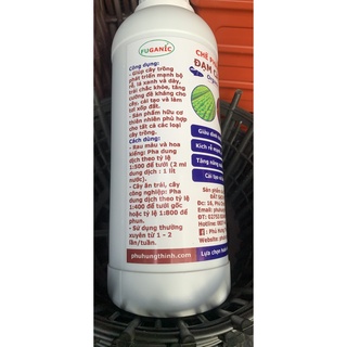 Phân bón đạm cá Hữu cơ Fuganic bình 1 lít