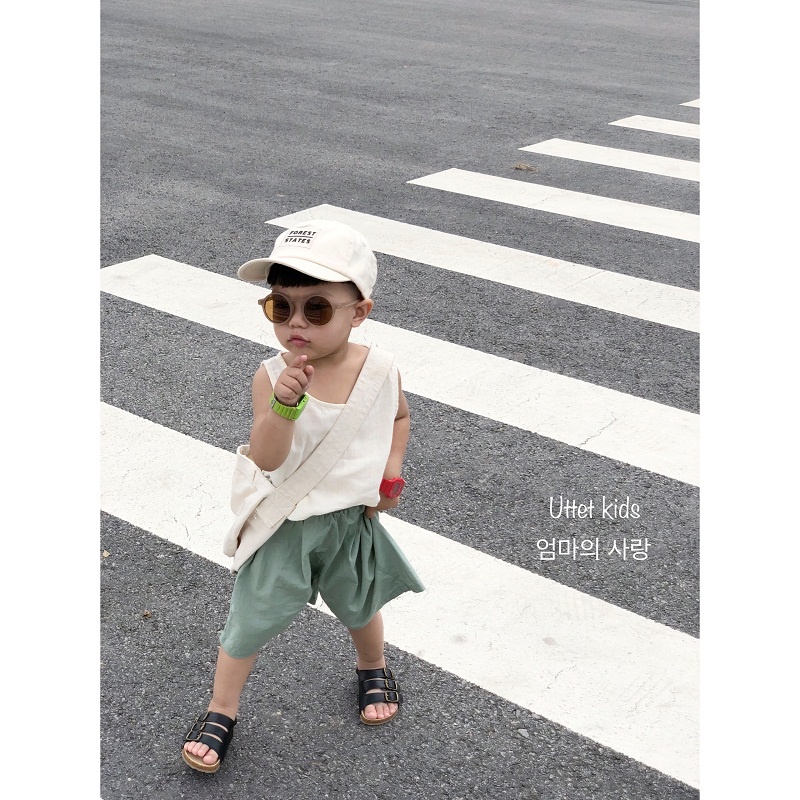 ÁO THUN BA LỖ HÀN 1128 DÀNH CHO BÉ GÁI VÀ BÉ TRAI SIZE 80 ĐẾN 120