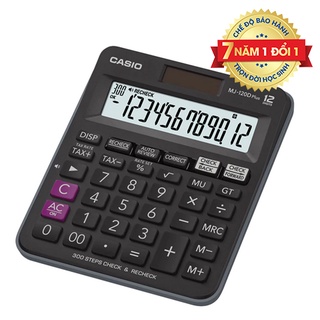 Máy tính để bàn cỡ nhỏ casio mj-120d plus chính hãng bh 7 năm