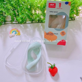 Bộ thìa dĩa nhựa cong