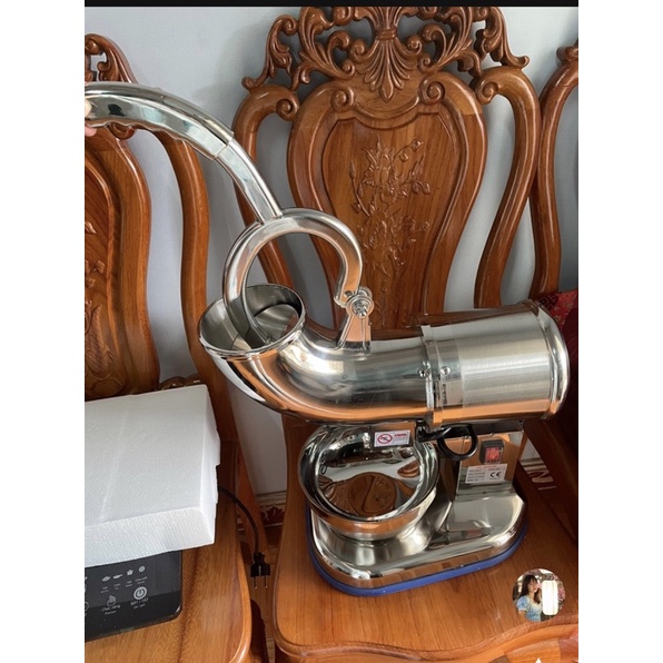 Máy bào đá inox 2 lưỡi HK-400