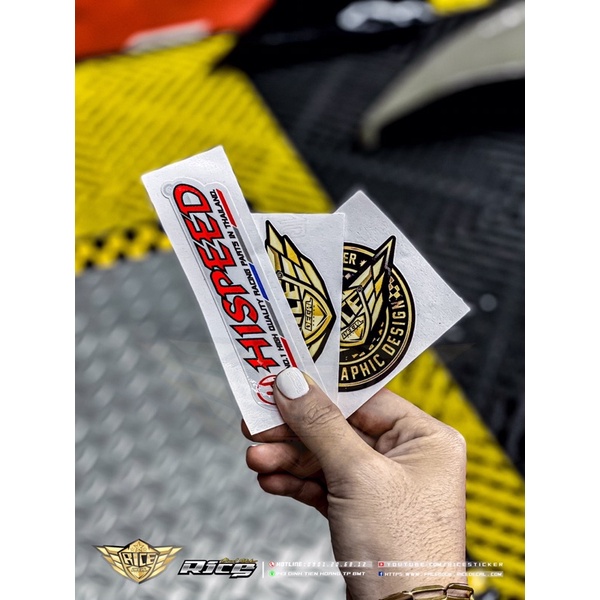 Tem dán logo HISPEED