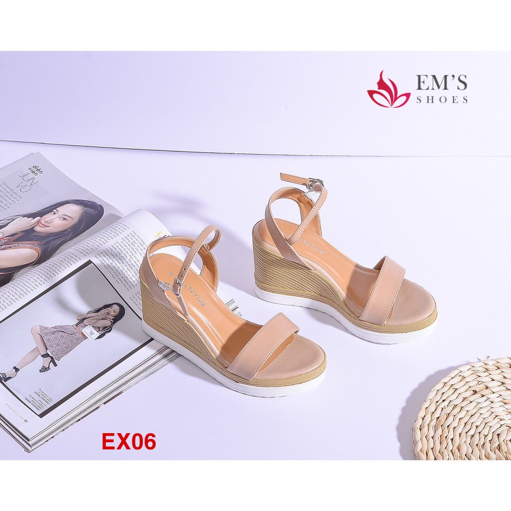 [Hàng VNXK ] [Ảnh thật 100%] Sandal đế xuồng đẹp Em’s Shoes MS: EX06