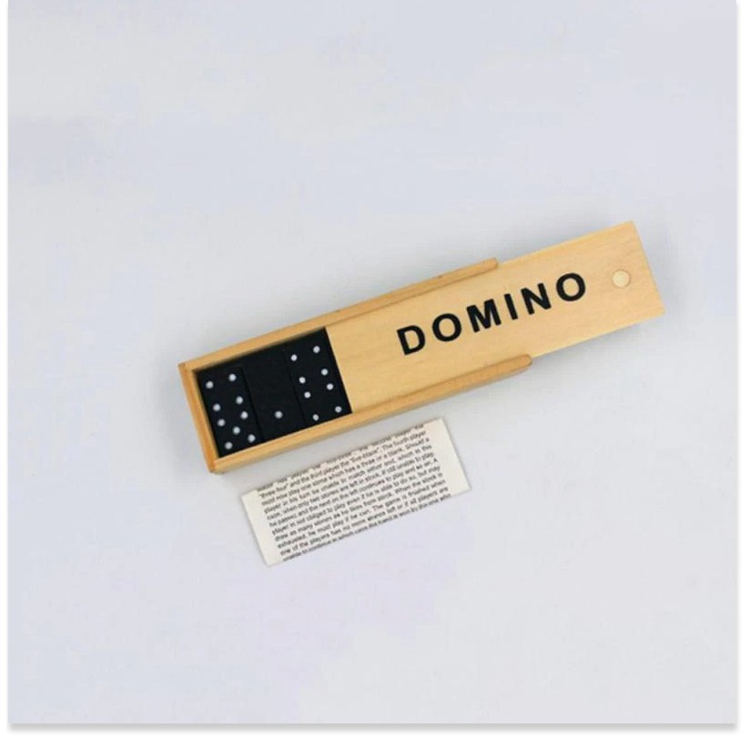 Domino 1 ĐỔI 1  Bộ đồ chơi domino bộ đồ chơi phát triển tư duy cho bé, phù hợp với nhiều lứa tuổi 6180