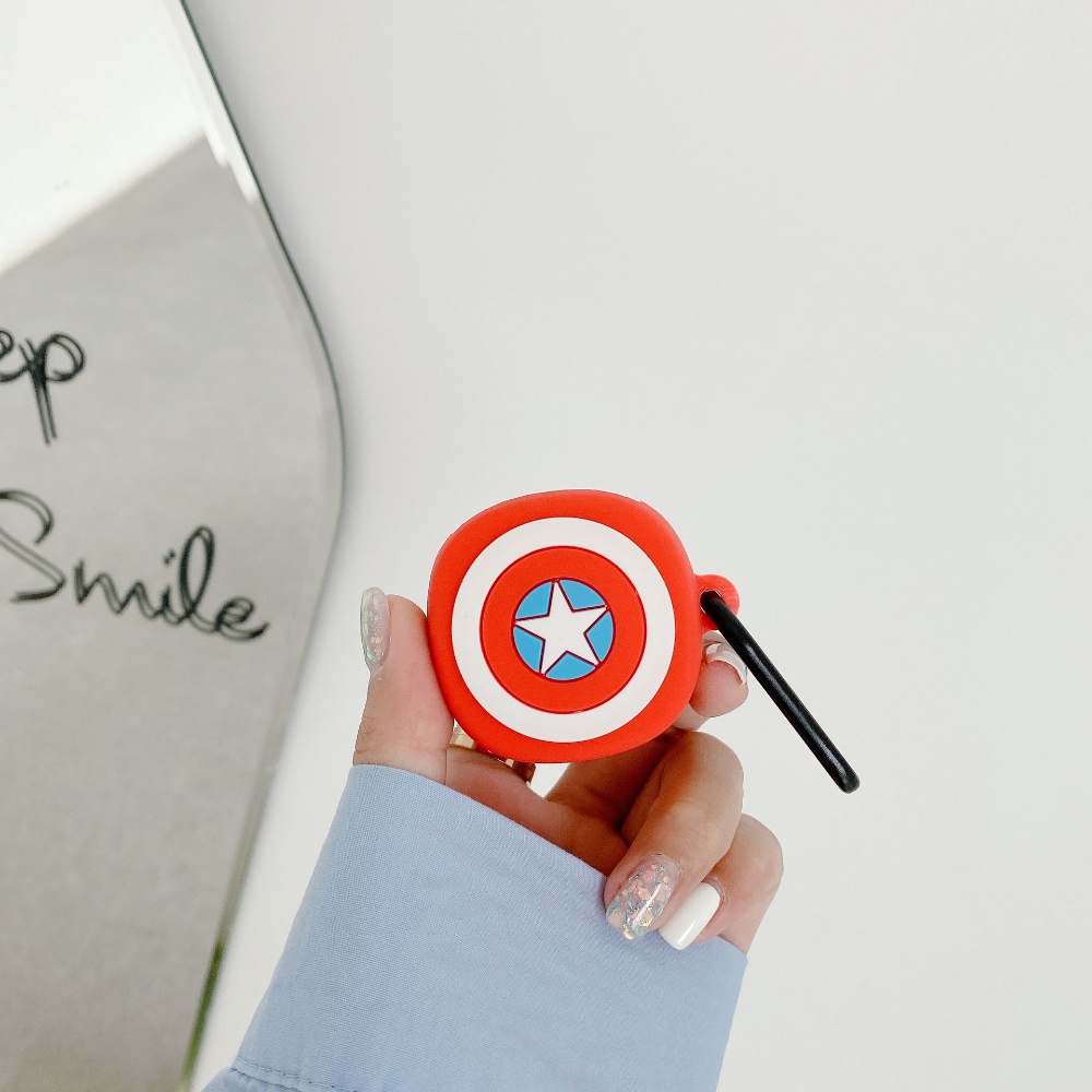 Vỏ bảo vệ hộp sạc tai nghe Baseus Wm01 Tws Baseus Wm01 bằng silicone mềm hình hoạt hình dễ thương