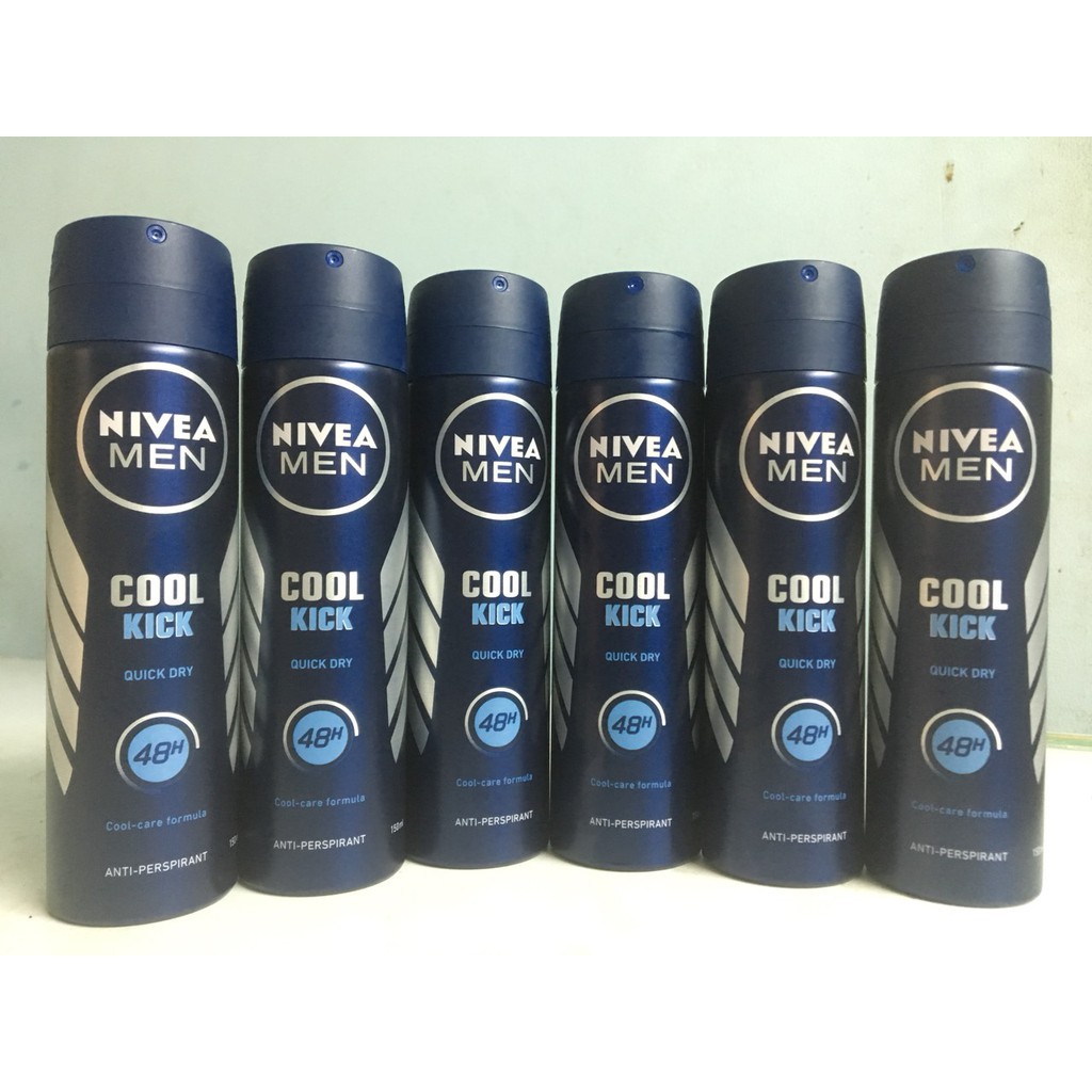 XỊT KHỬ MÙI TOÀN THÂN NIVEA MEN COOL KICK 150ML