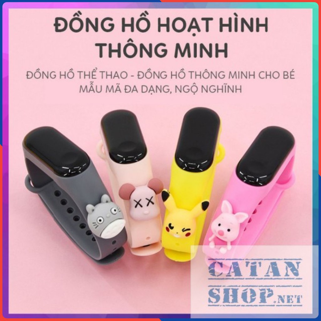 Đồng hồ thông minh cho bé - Đồng hồ trẻ em silicon ZGO DISNEY Điện Tử BB51-DongHoLed