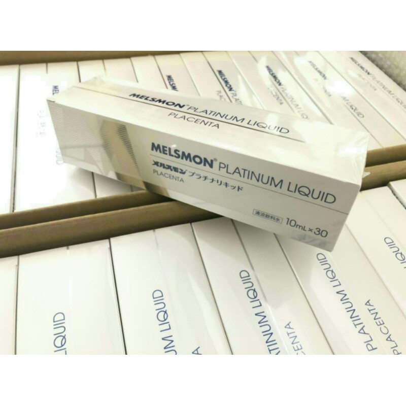 MELSMON PLATINUM LIQUID PLACENT nhau thai ngựa Nhật 10*10ml