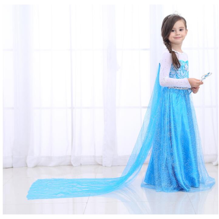 Đầm Công Chúa Elsa Hóa Trang Giáng Sinh/ Sinh Nhật/ Halloween XH281 110-150cm